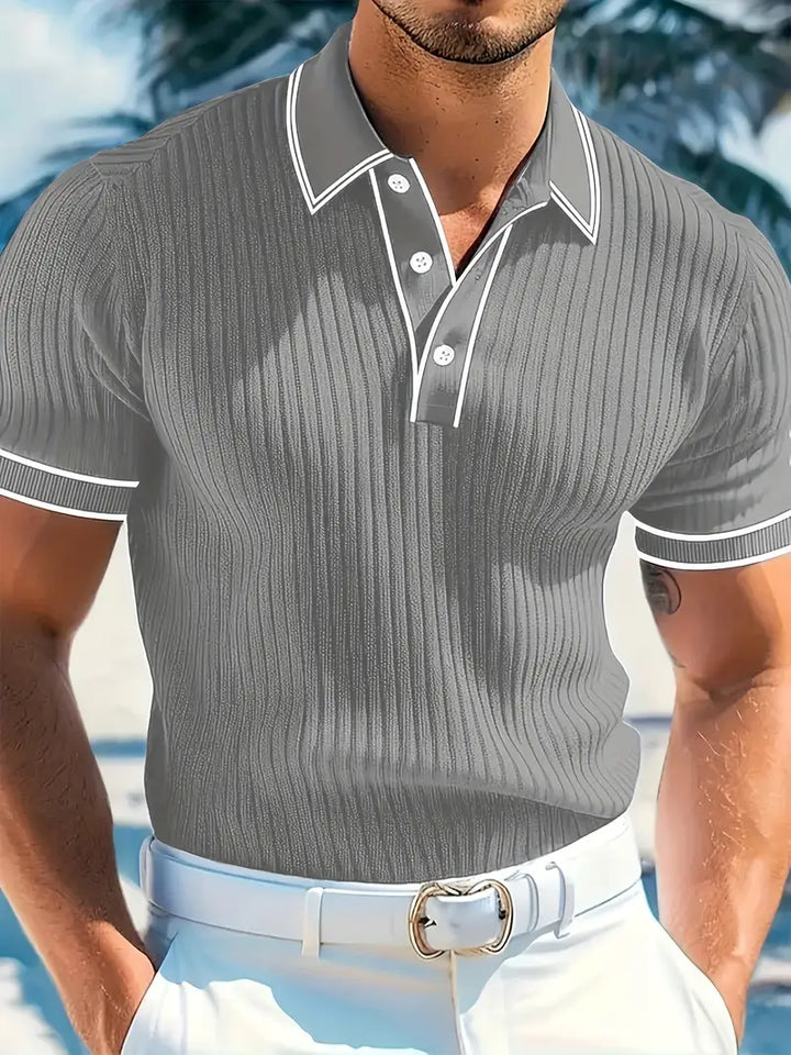 Rúben – Elegant poloskjorte – Middelhavsinspirert stil