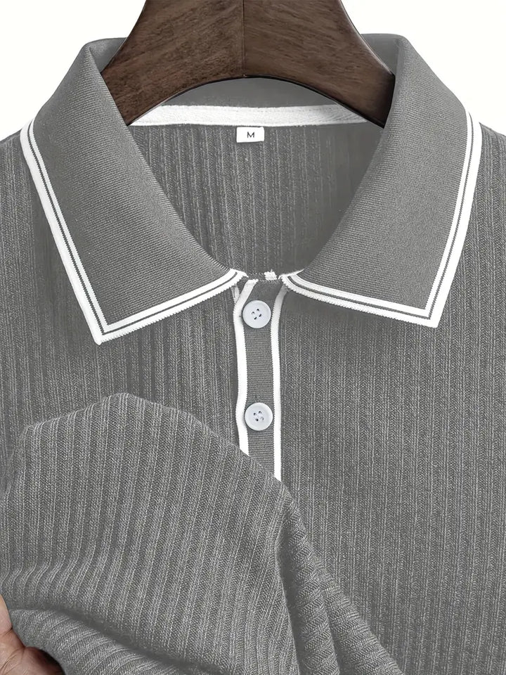Rúben – Elegant poloskjorte – Middelhavsinspirert stil
