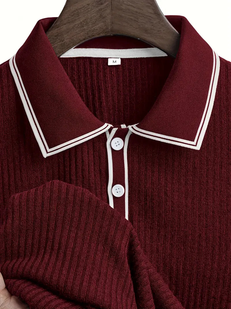 Rúben – Elegant poloskjorte – Middelhavsinspirert stil