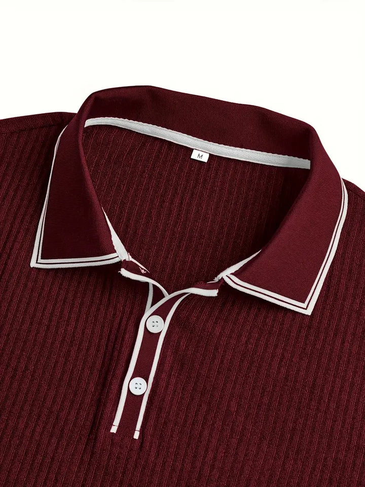 Rúben – Elegant poloskjorte – Middelhavsinspirert stil