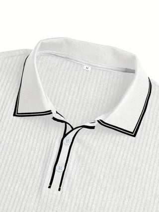 Rúben – Elegant poloskjorte – Middelhavsinspirert stil