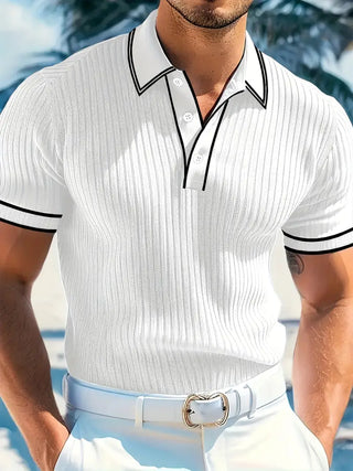 Rúben – Elegant poloskjorte – Middelhavsinspirert stil