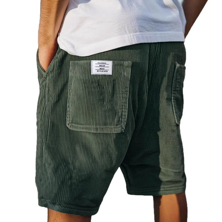 Victor | Elegante fløyelsshorts