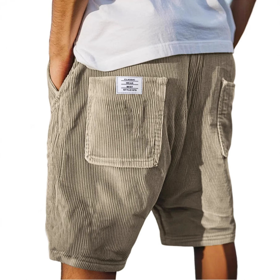 Victor | Elegante fløyelsshorts