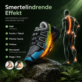 OrthoTursko - Vanntette Ergonomiske Tursko