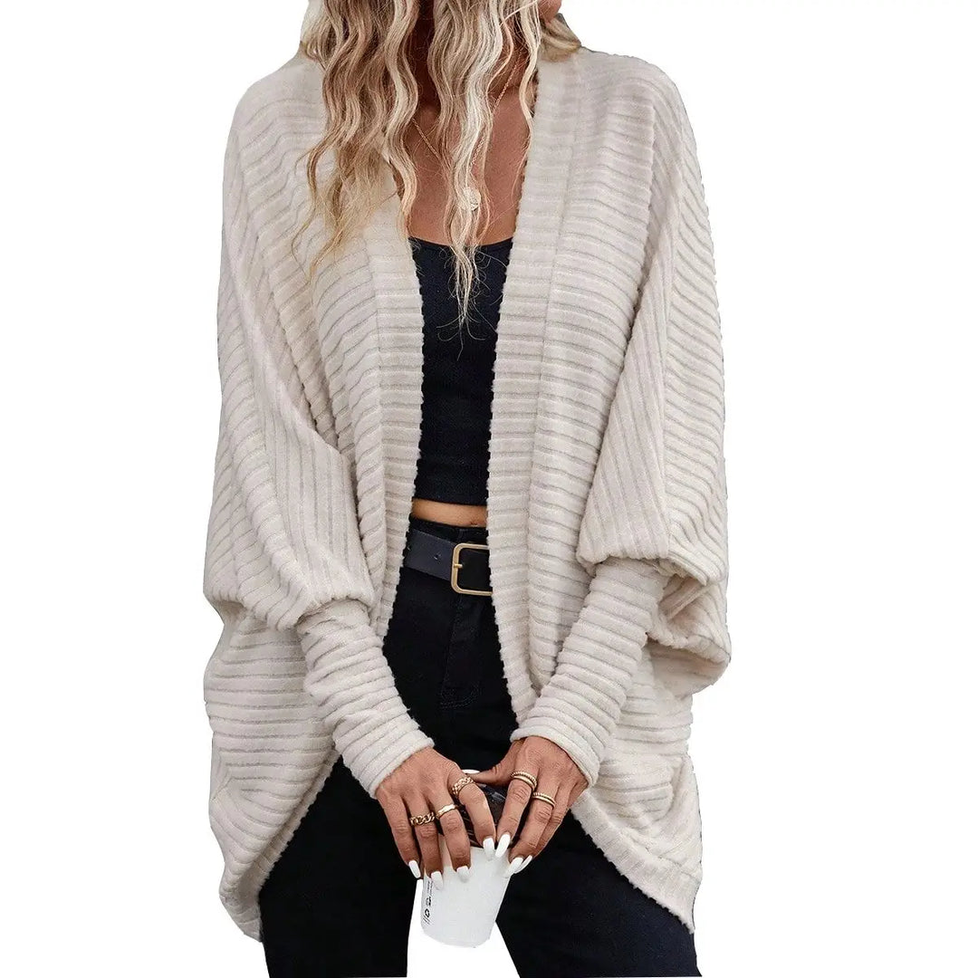 Batwing strikket cardigan