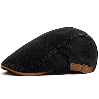 Teis | Premium Denim Flat Cap – Tidløs stil og komfort i hverdagen