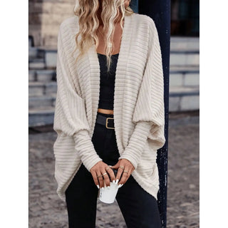 Batwing strikket cardigan