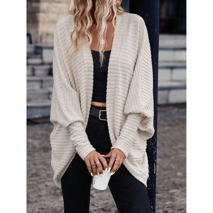 Batwing strikket cardigan