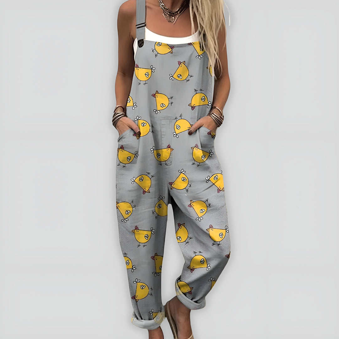 Faye – Komfortabel og stilig jumpsuit med løs passform