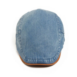 Teis | Premium Denim Flat Cap – Tidløs stil og komfort i hverdagen