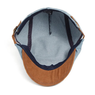 Teis | Premium Denim Flat Cap – Tidløs stil og komfort i hverdagen