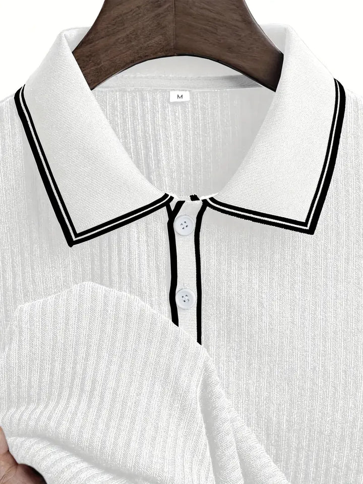 Rúben – Elegant poloskjorte – Middelhavsinspirert stil