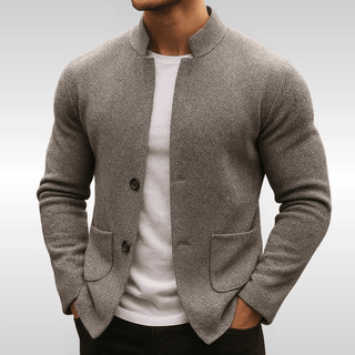 Leon – Strukturert strikkjakke