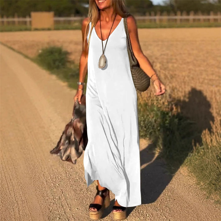 Siv | Komfortabel Casual Maxi-kjole – Luftig passform for varme dager