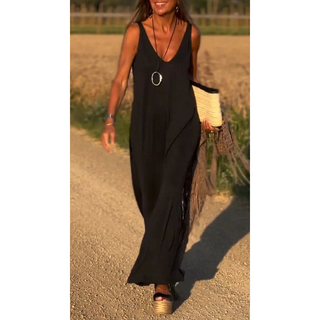 Siv | Komfortabel Casual Maxi-kjole – Luftig passform for varme dager